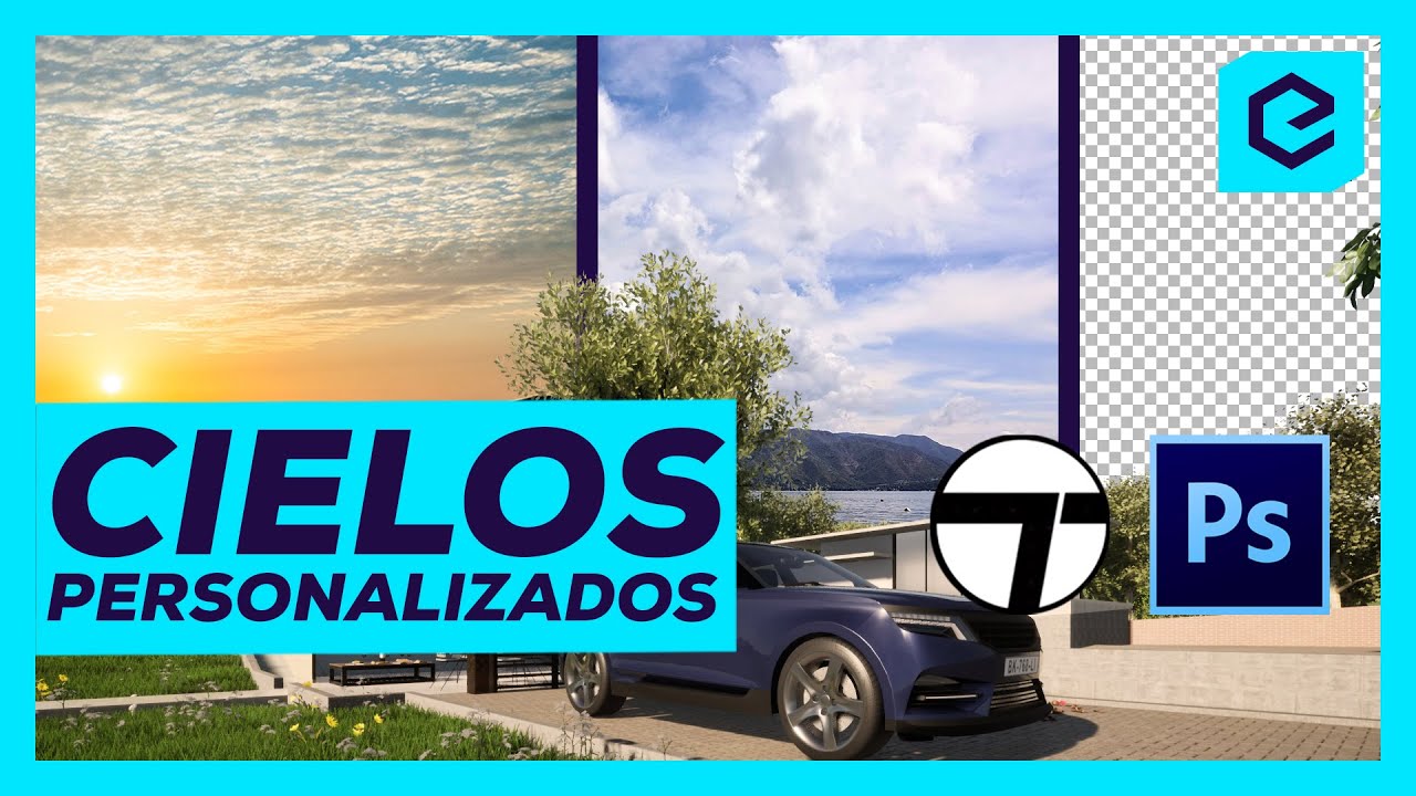 Mejorando render de TWINMOTION EN PHOTOSHOP 🎨 | hakeando renders elements  |   Ederland