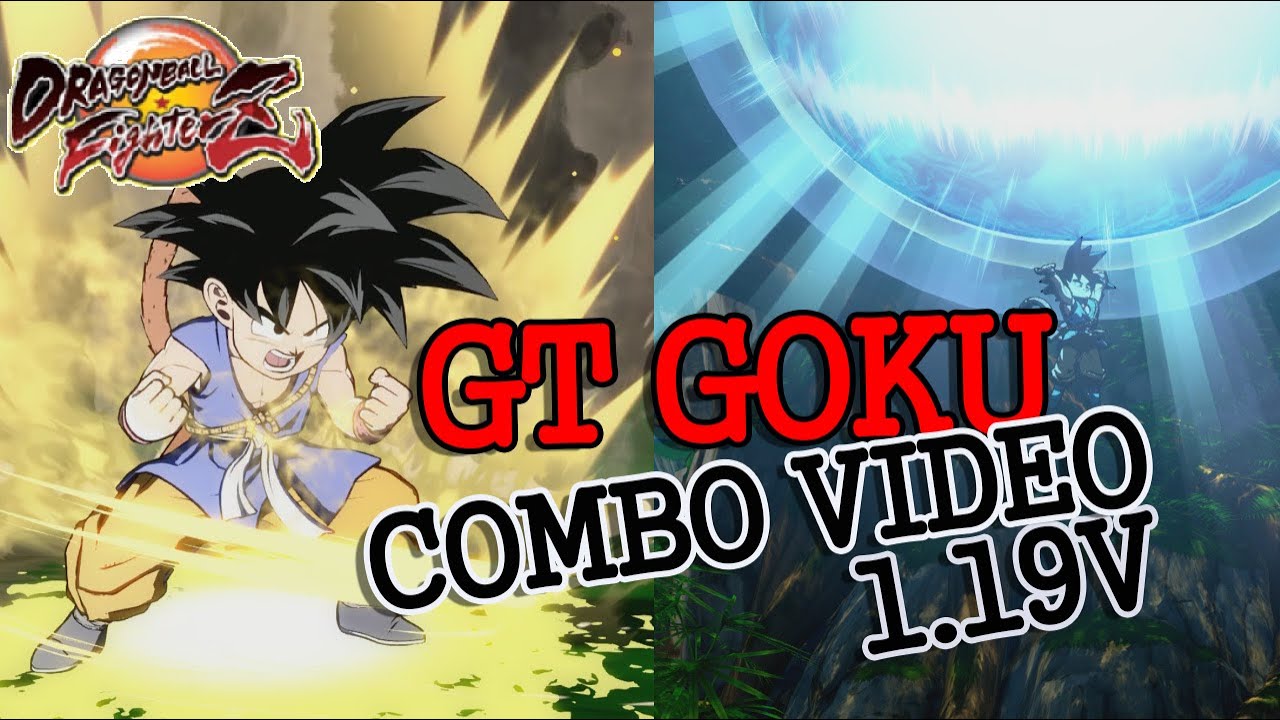 [ DBFZ 1.19v ] GT Goku combo video / 적폐 콤보 비디오