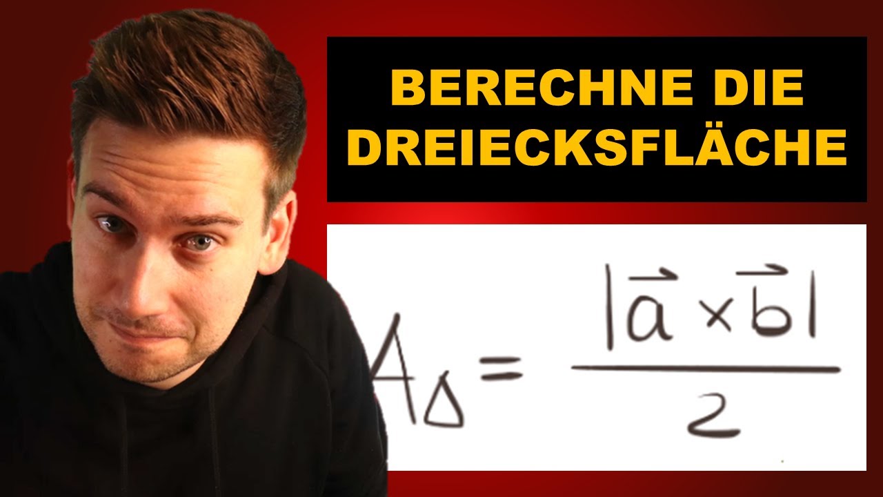 HOW TO MATHE ABI: Kreuzprodukt und Dreieck | Vektorrechnung