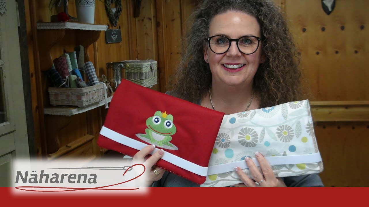Kultur und Wickeltäschchen Bella einfach selbst nähen | DIY