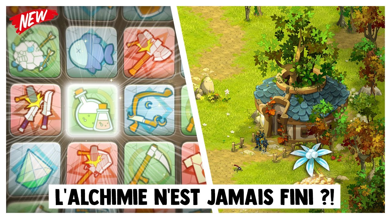 DOFUS TOUCH - ASTUCE KAMAS / XP : MONTER ALCHIMISTE 100 !