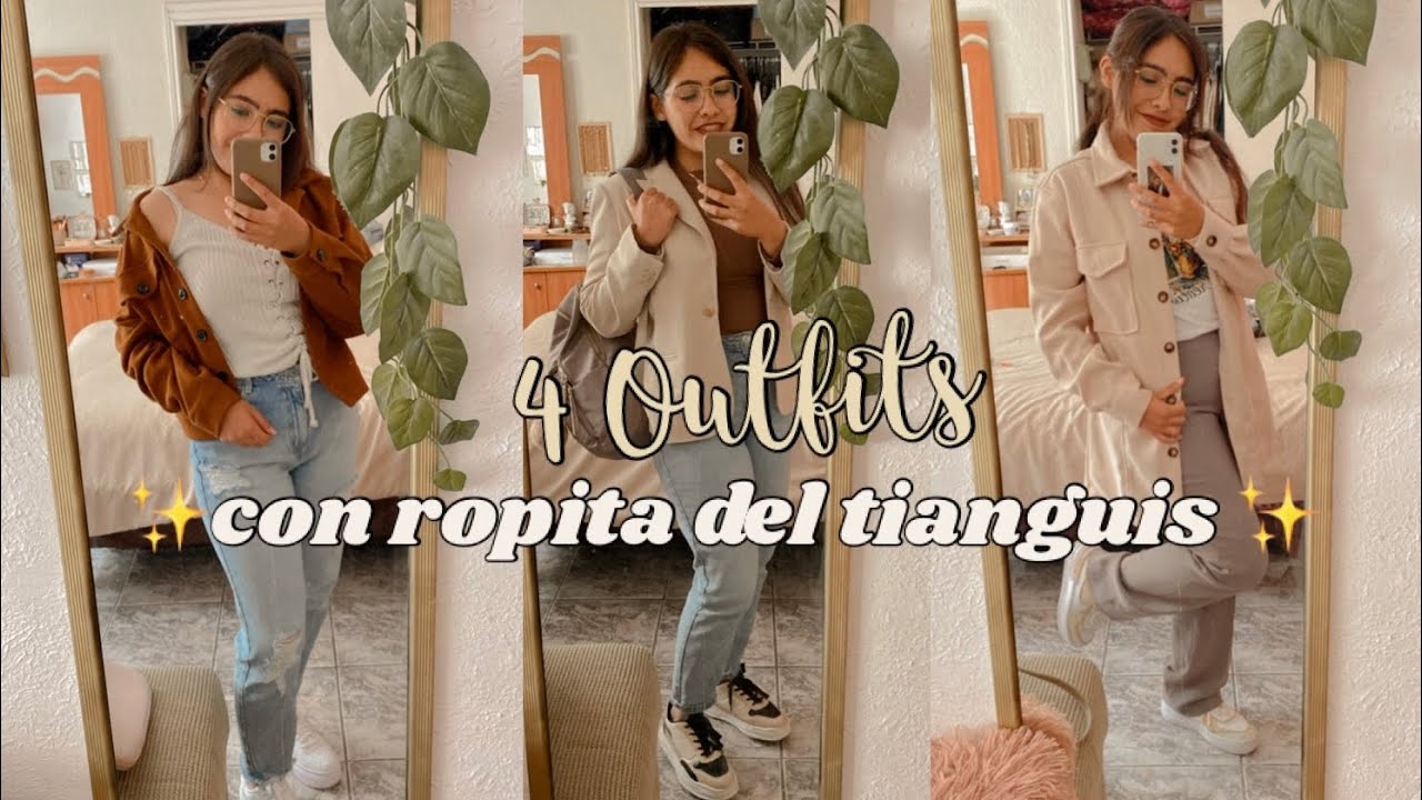 Outfits para mi trabajo con ropita del TIANGUIS✨// Lentes TIJN eyewear