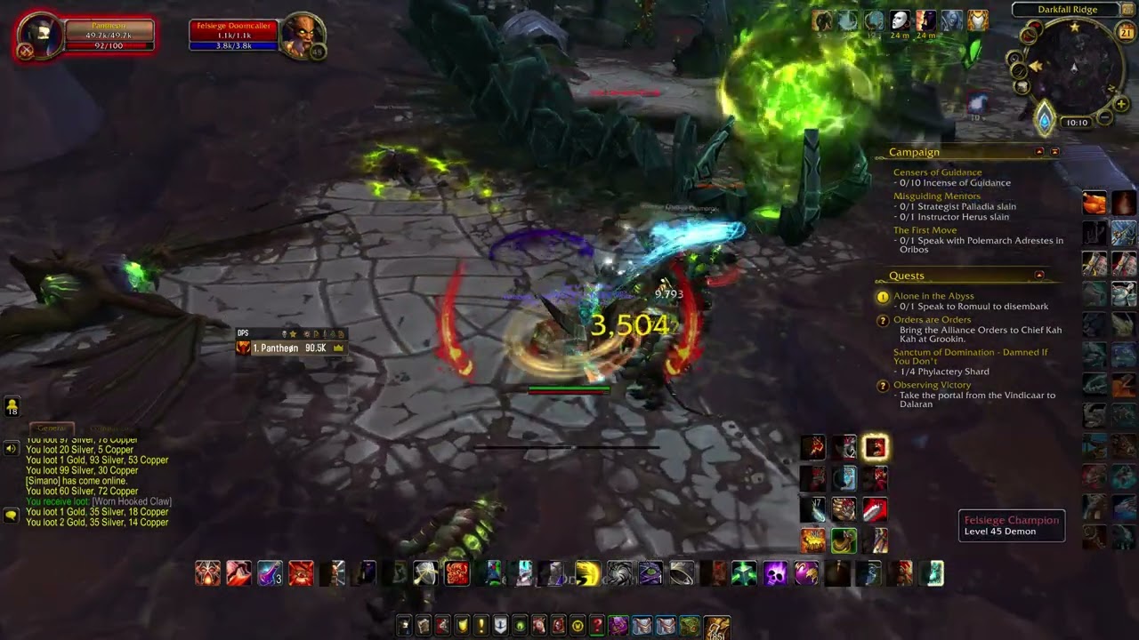 #2 WoW Shadowlands RAW GOLD FARM 9.1.5