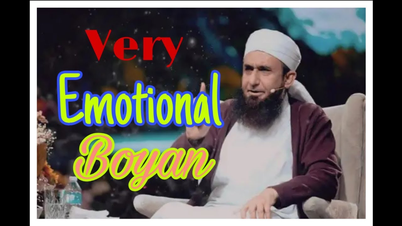 very emotional boyan by tarik jameel. very crying & emotional boyan about Jahannam