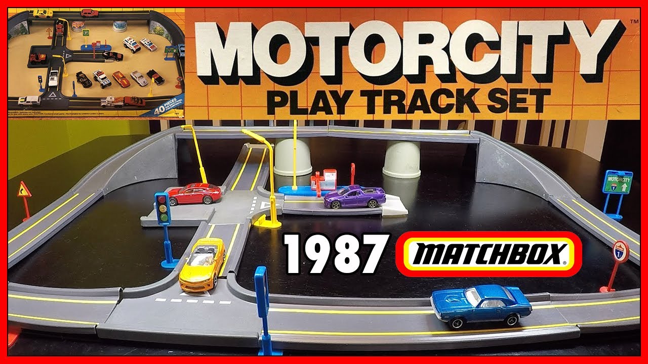 1987 Matchbox Motor City Play Track Set Review