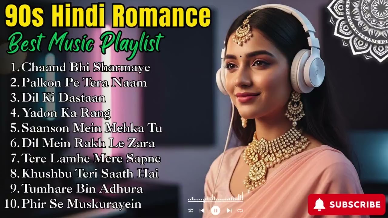 Heart Touching 90s Hindi Romantic Hits 💔 Bollywood Love Forever | Hindi Heart Beat Songs