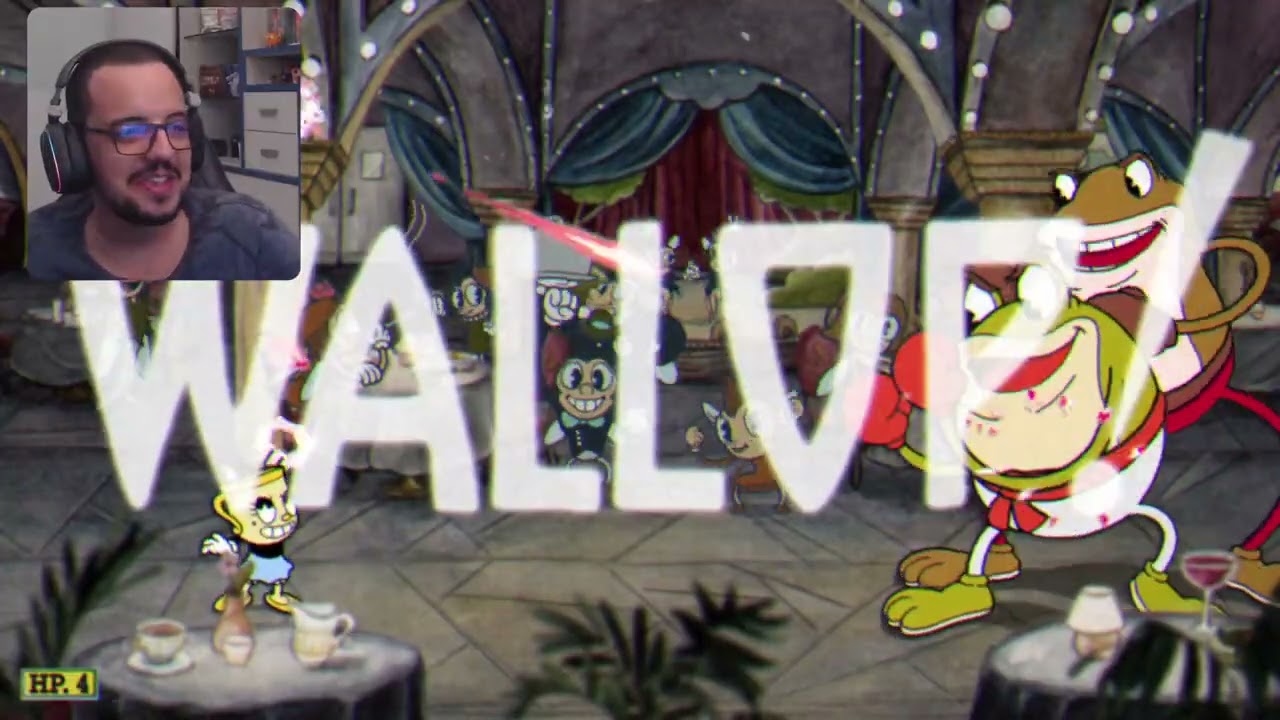 Cuphead 300% parte 4 -  Gameplay do Rafa Ribas