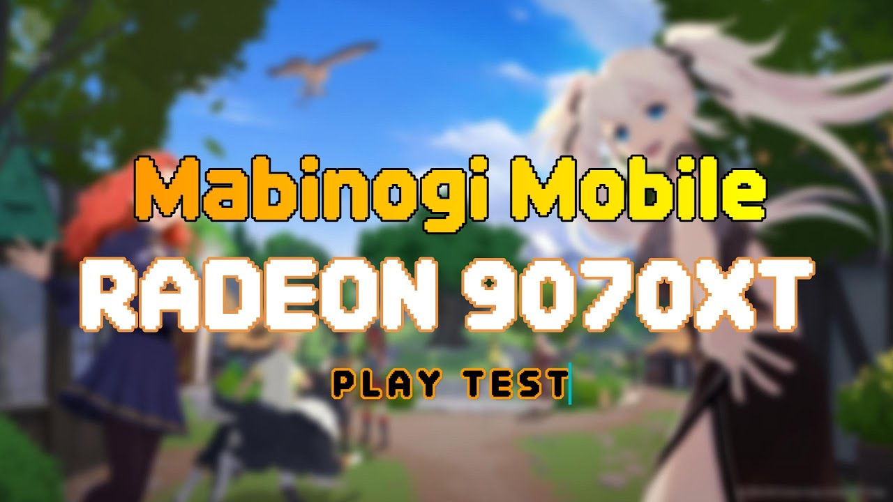 Mabinogi Mobile 9070XT PLAY TEST (QHD)