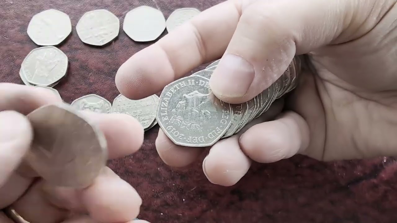 Охота за монетами по 50 пенсов — три отличные монеты для книги