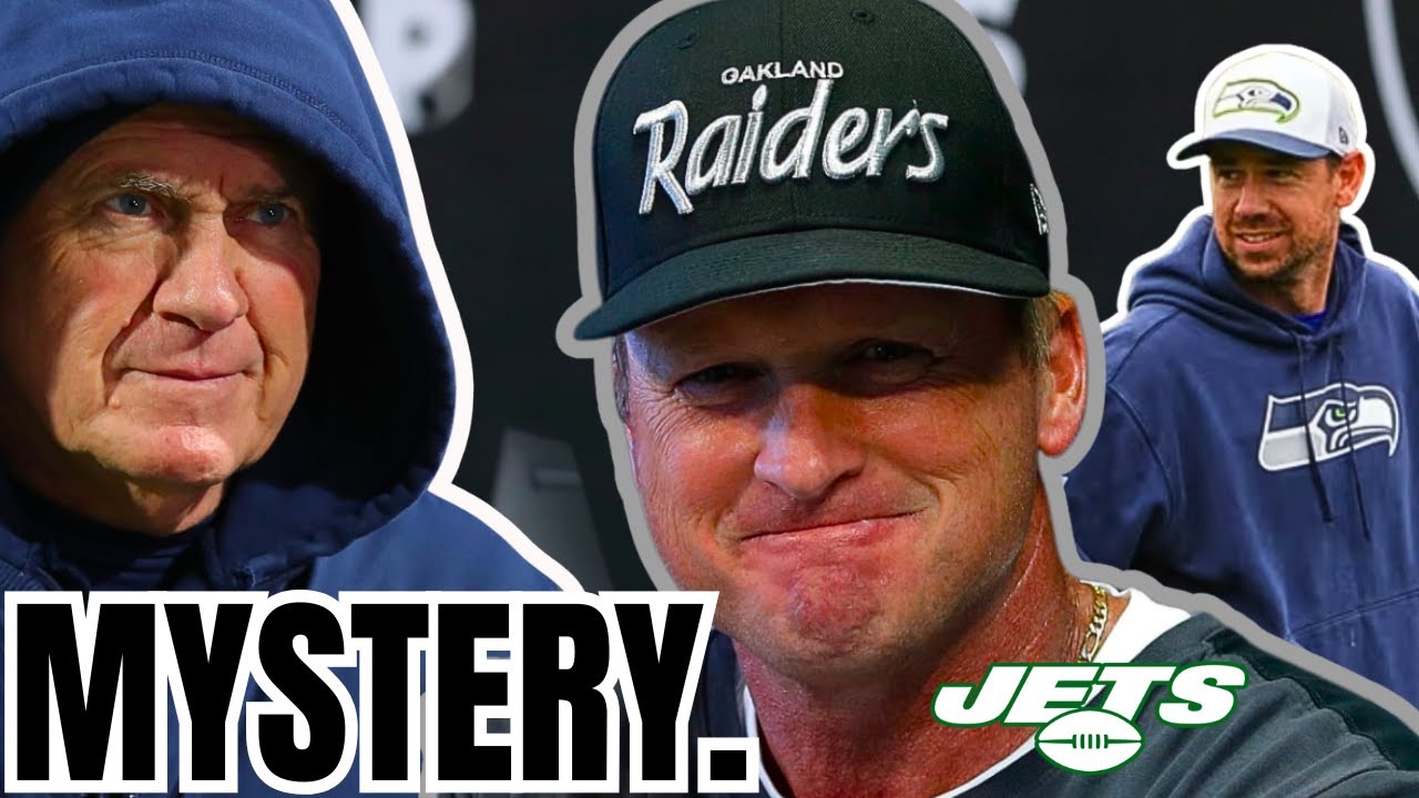 Jon Gruden TURNS DOWN Jets! MYSTERY Candidate EMERGES for Raiders HC Job! Klint Kubiak OUT?!