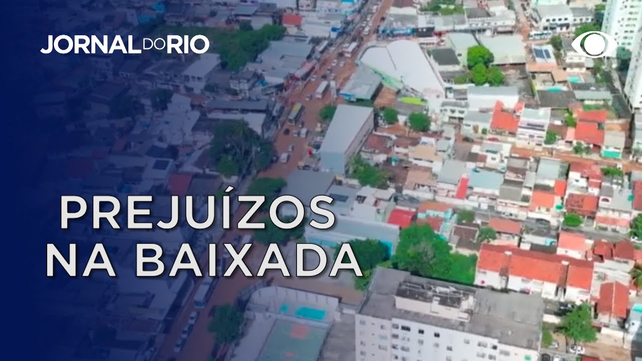 Os prejuízos em Nova Iguaçu mais de 40 horas após as chuvas