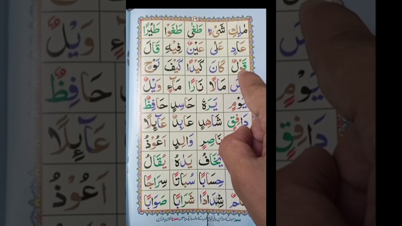 Noorani Qaida – Lesson(5) Takhti No(9)     Learn Noorani Qaida with Tajweed