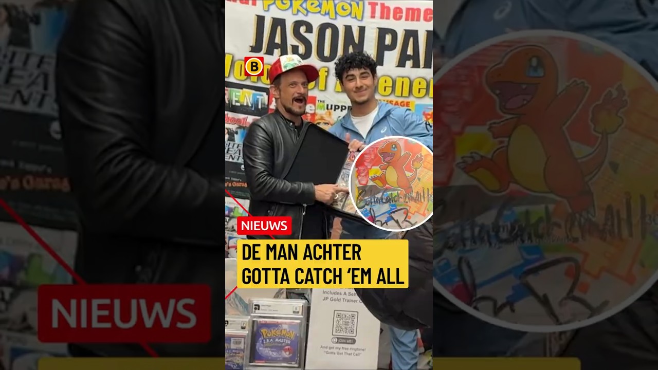 Fans reizen uren voor Pok&eacute;monzanger Jason Paige | #pokemon