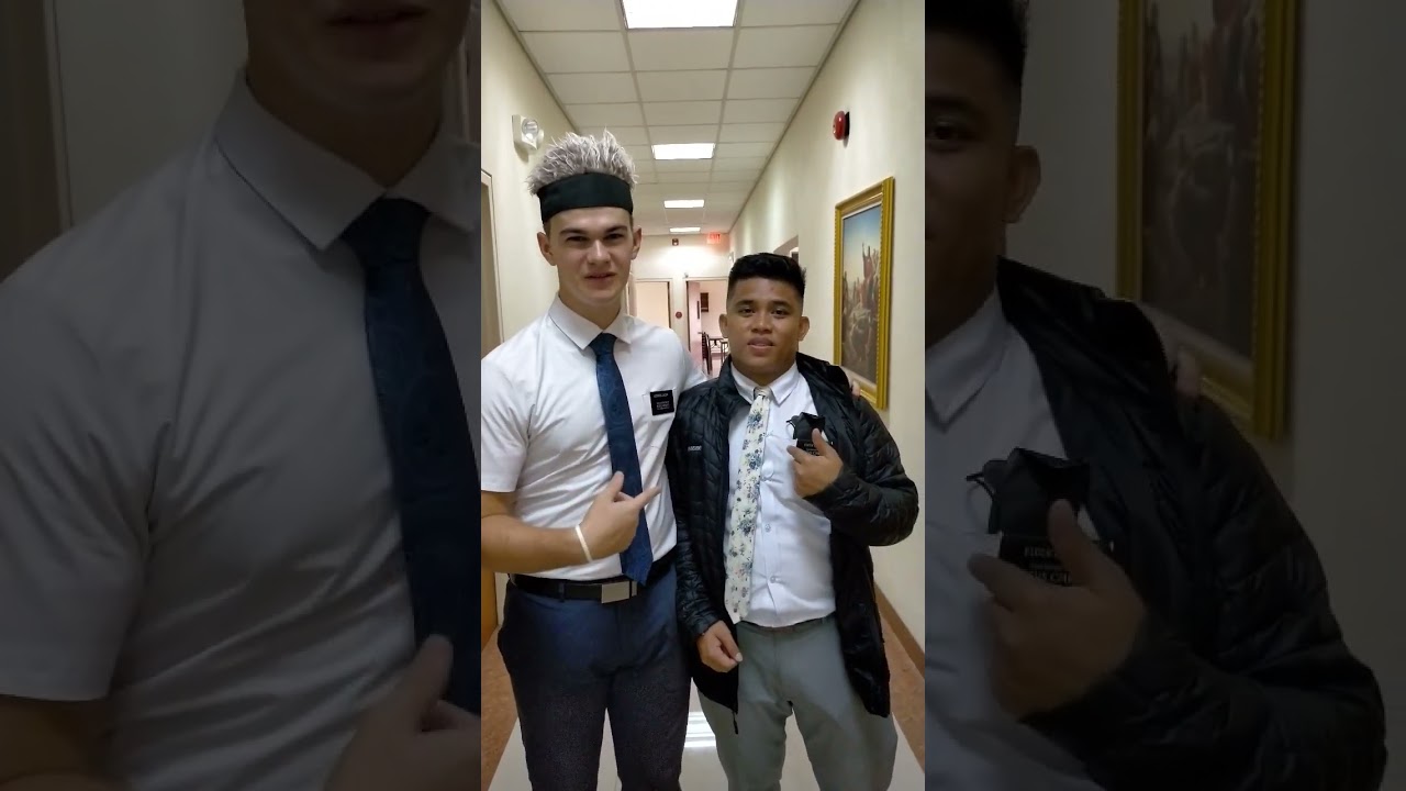 American speaks Tagalog - Our fulltime Missionaries - #viralshortvideo #lds #fulltimemissionaries