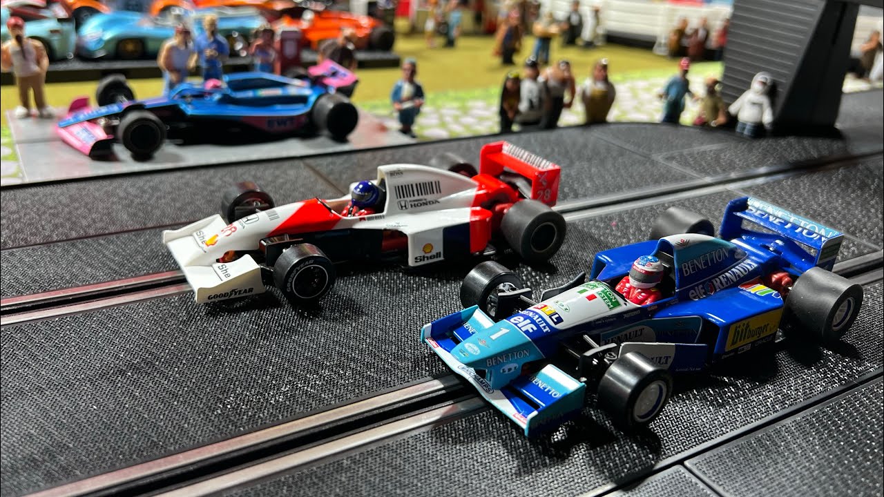 ScaleAuto F1 vs NSR Formula 22 slot cars