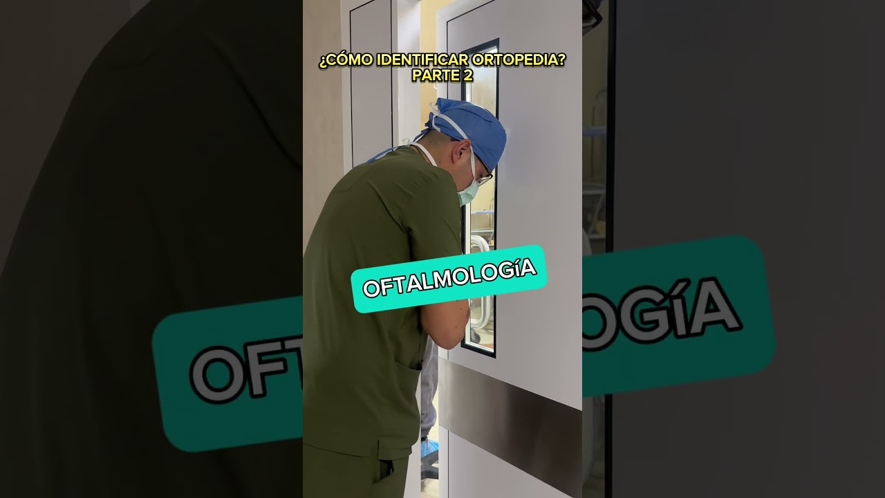 Cómo encontrar el quirófano de los traumatólogos 🙂 🦴 