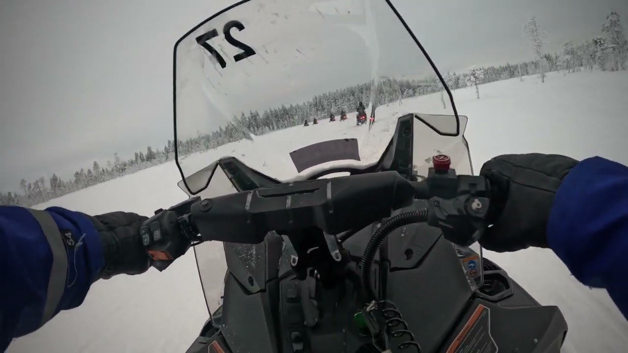 Sneeuwscooter Safari Lapland 15.01.26