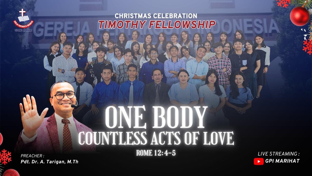 Perayaan Natal Youth GPI Marihat | 14 Desember 2025