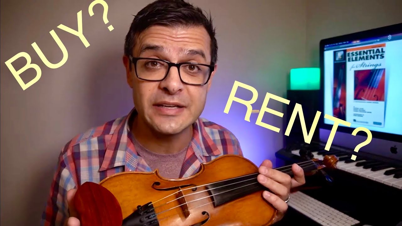 Buy or Rent a Violin? Beginner Violin Equipment. Essential Elements for Strings Book I Series.
