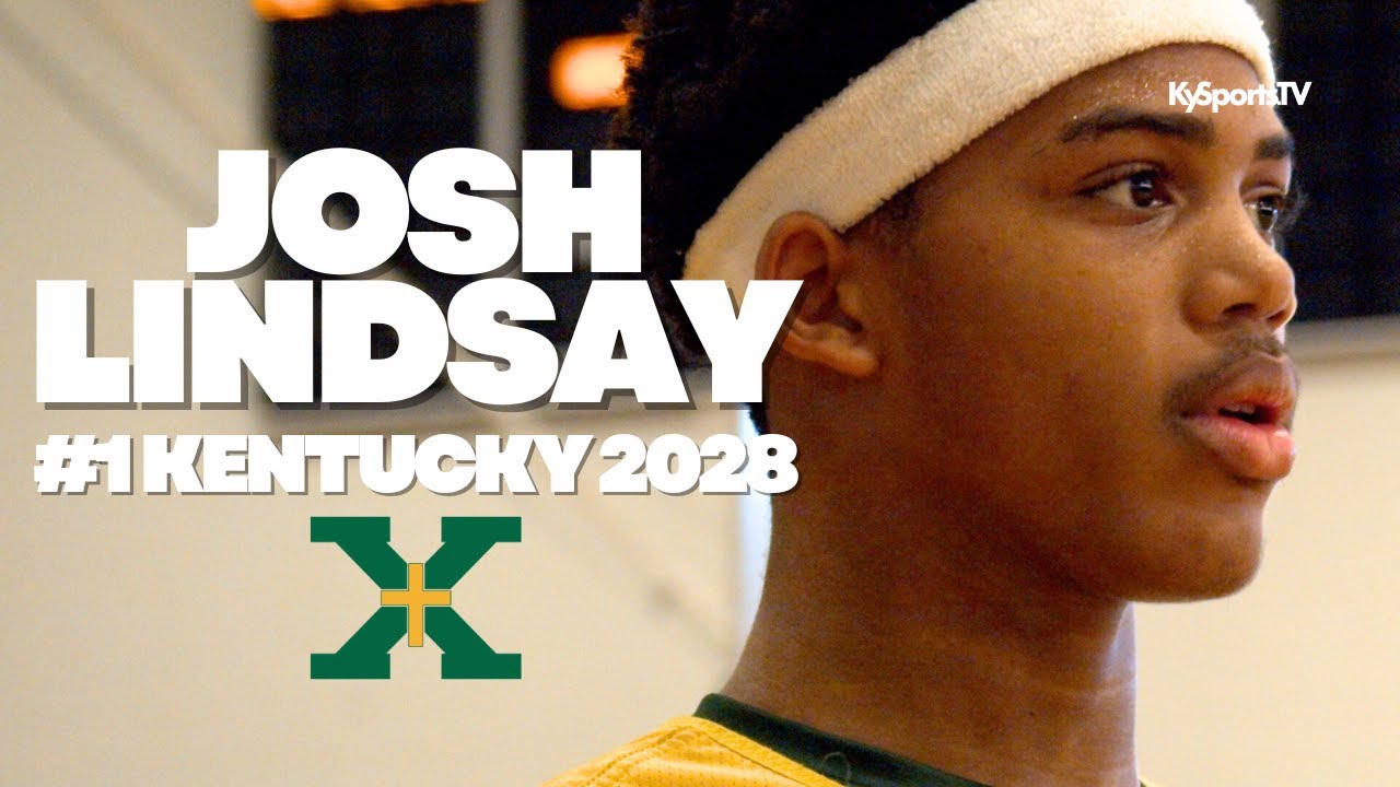 Лучший игрок Кентукки 2028 года выпуска!!! Разыгрывающий Джош Линдсей - баскетбольная команда St....