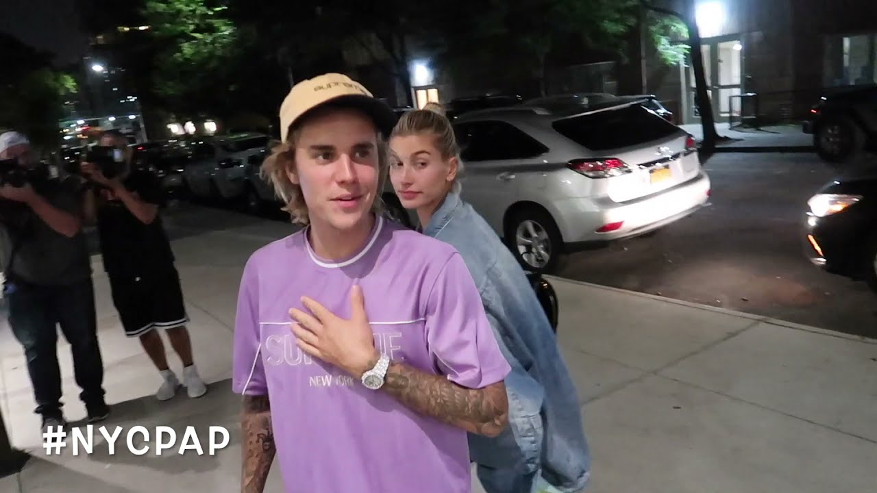 Justin and Hailey Bieber have a date night at the Ipic movie theater in the South St., Seaport