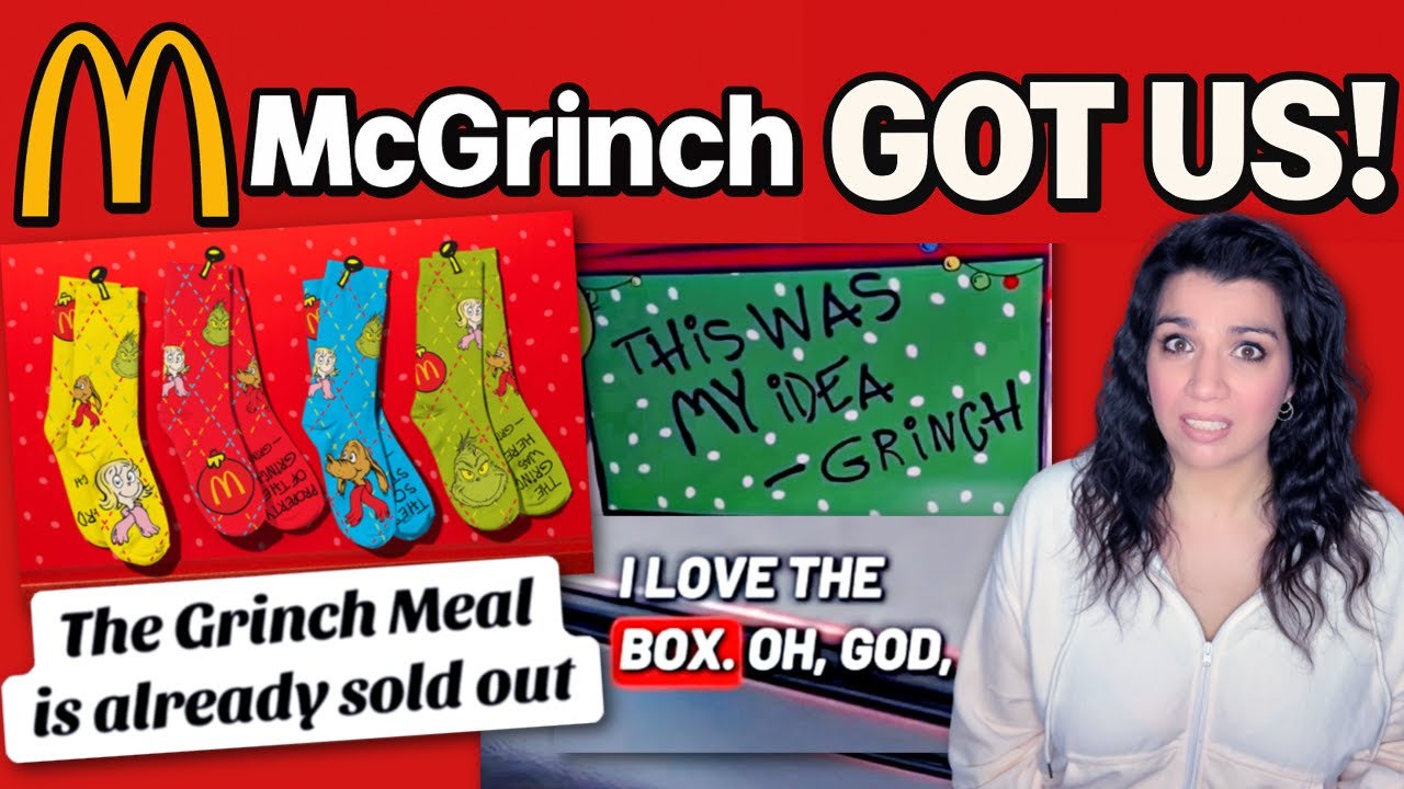 McDonald’s Grinch Meal Is WILD… Are They Lowkey Scamming Us?!