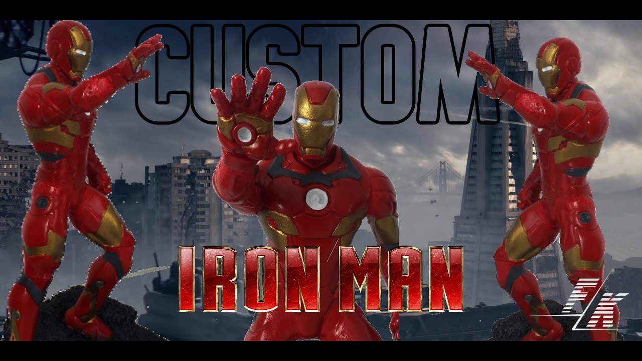 FIGURA IRON MAN | CUSTOM | TITAN HERO |