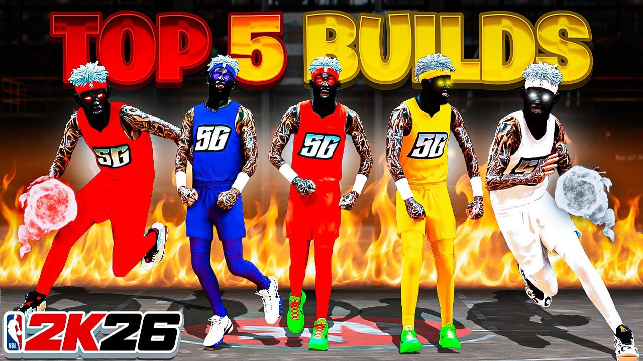 BEST GAME BREAKING BUILDS in NBA 2K26! *NEW* MOST OVERPOWERED BUILDS! Best Build 2k26