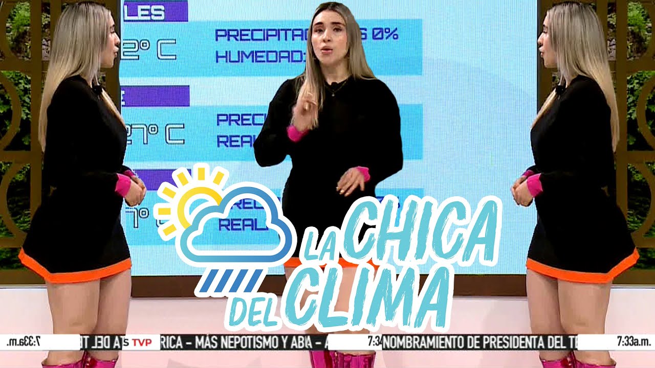 El clima de hoy con Marisol Dovala 😍  | La chica del clima TVP