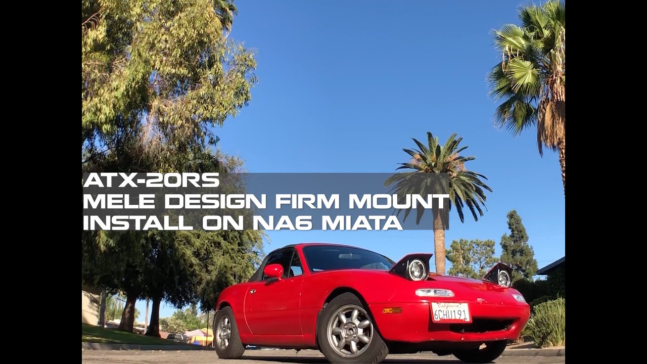 BUILT IN JUMPSTART Antigravity Battery installed in NA6 Mazda Miata - ATX-20RS + Mele Mount Install