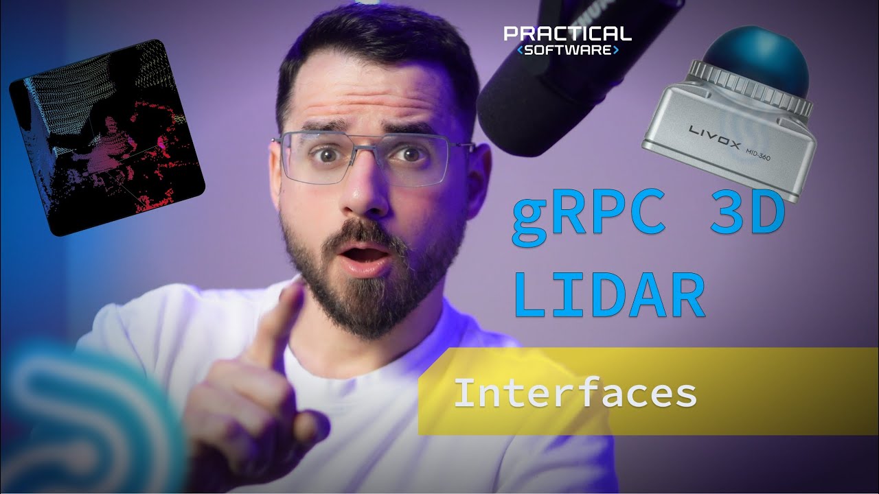 3D LiDAR Interface with gRPC