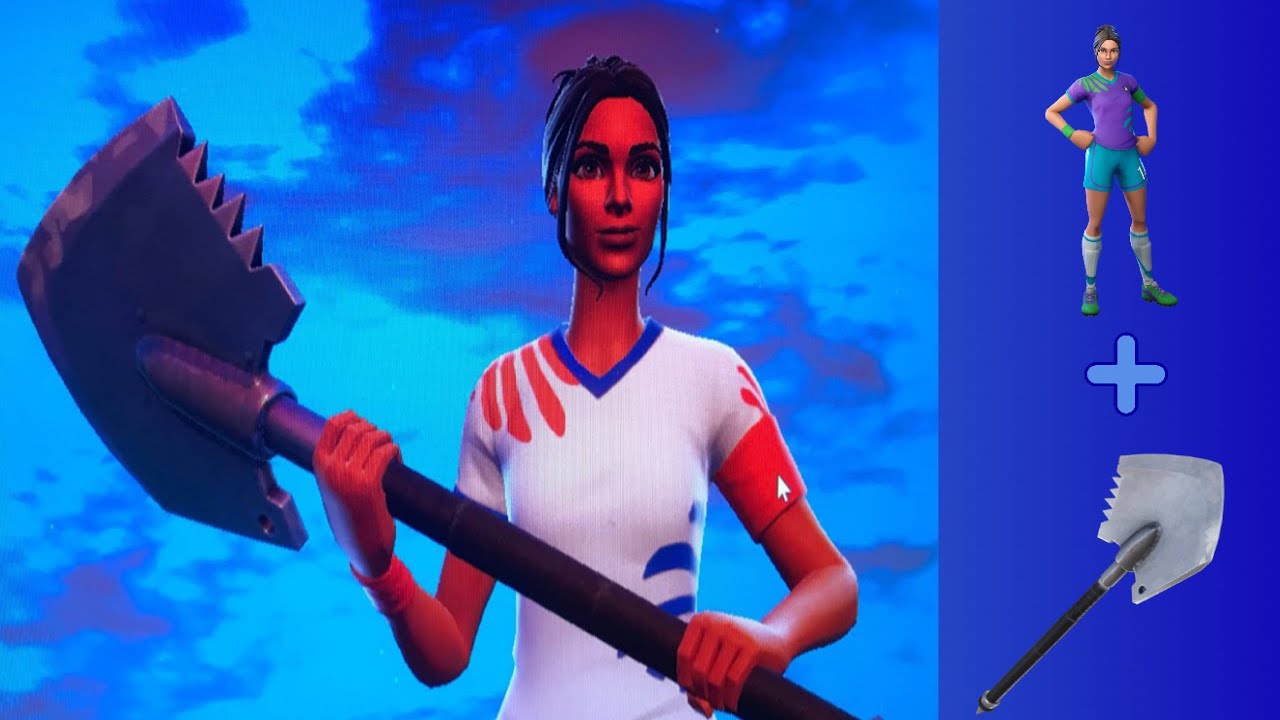 Ice Breaker Pickaxe Gameplay and Combos - Fortnite