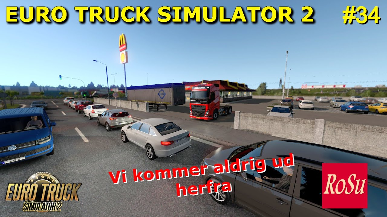 Vi kommer aldrig ud herfra Euro Truck Simulator 2 let's play #34
