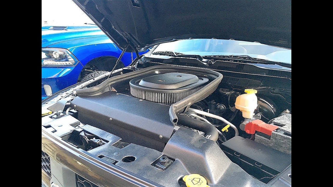 Vararam Air Grabber Intake Install on 2017 Ram 1500 5.7 Hemi