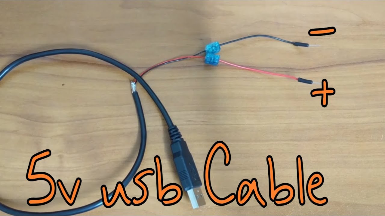 Учебное пособие | Как сделать свой собственный USB-кабель питания 5 В (без пайки)