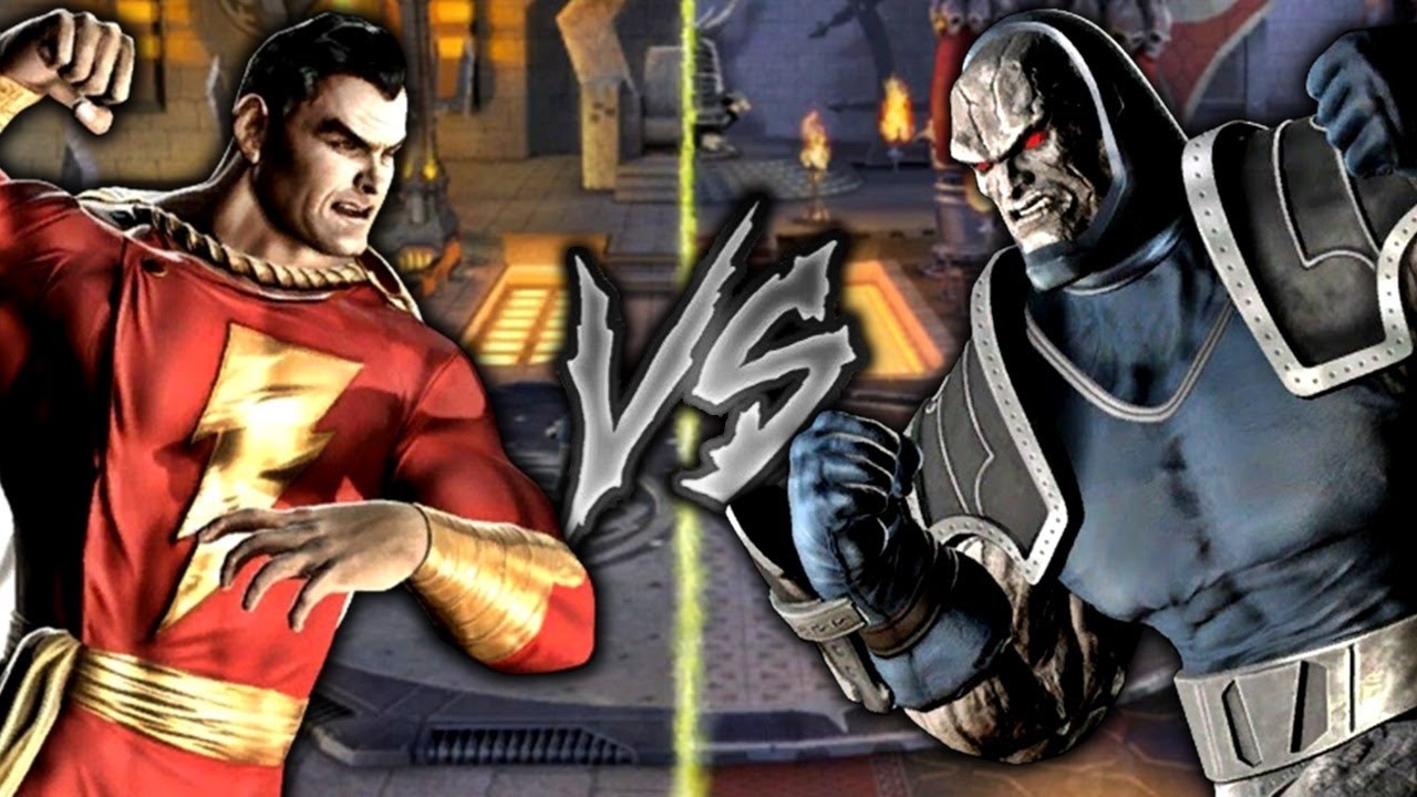 Mortal Kombat Vs. DC Universe - Captain Marvel Vs. Darkseid