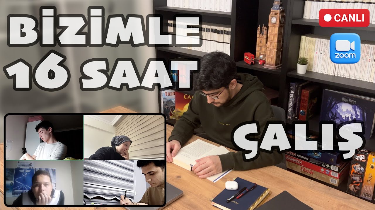 Son Öğrencim Uyuyana Kadar | Beraber Ders Çalışalım Canlı
