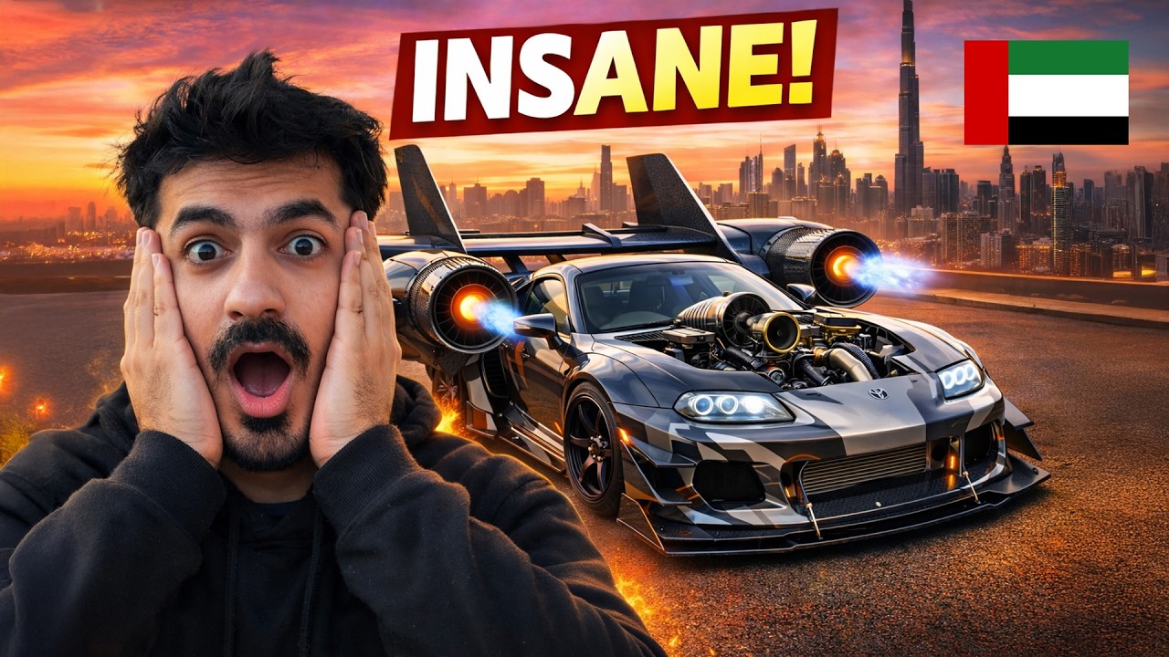 BEST Modified Cars in Dubai 🇦🇪 | CRAZY JDM Car Show 2026