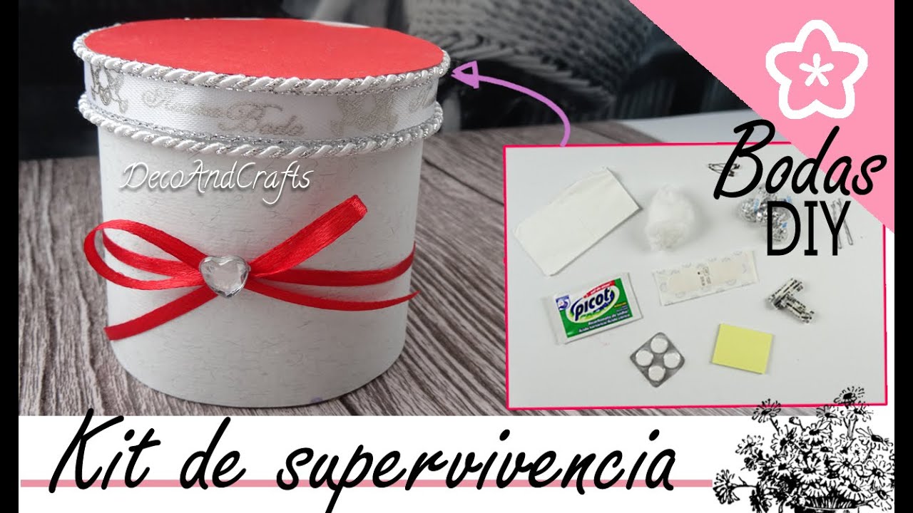 DIY Wedding - Kit de Supervivencia para Boda Wedding Souvenirs ideas DIY - DecoAndCrafts