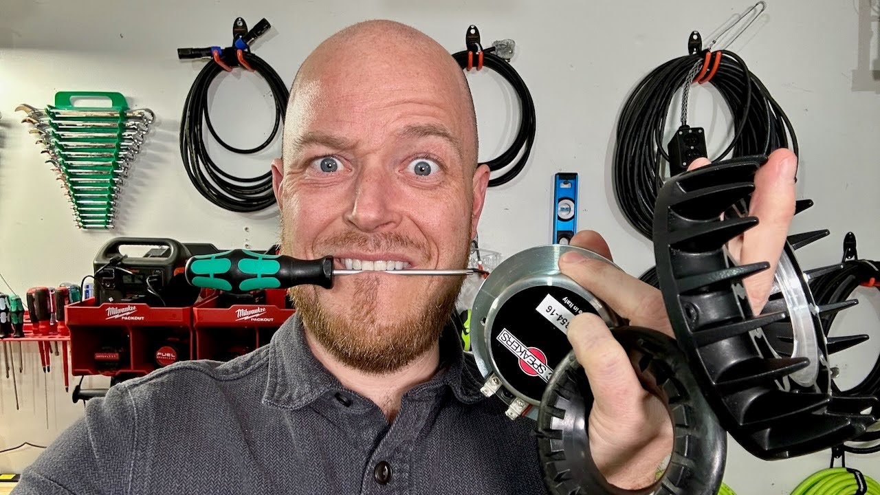 Разборка коаксиального динамика B&C Speakers DCX