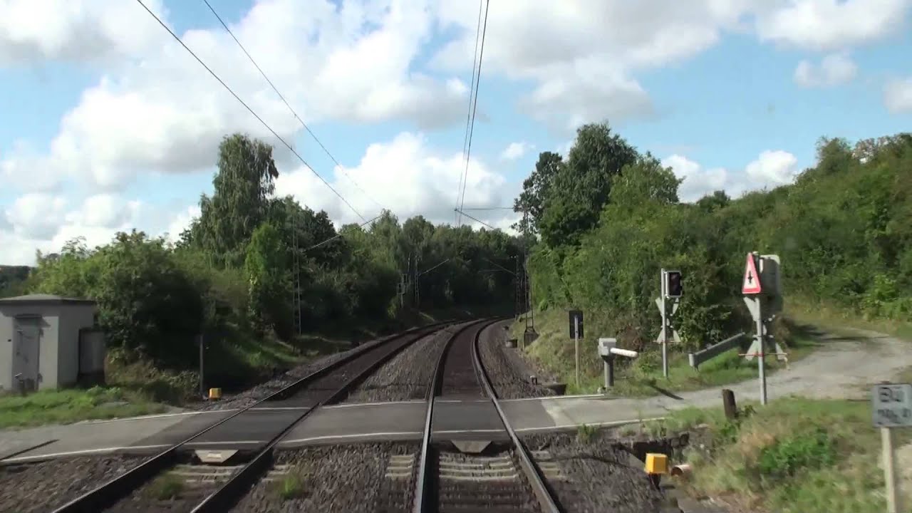 Führerstandsfahrt: Kassel Wilhelmshöhe - Altenbeken - Paderborn (August 2013)