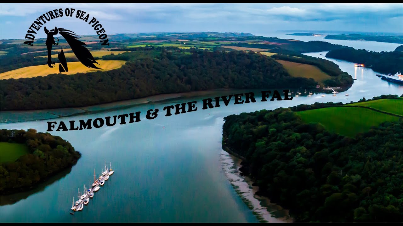 Falmouth and the rive Fal. Cornwall's secret river
