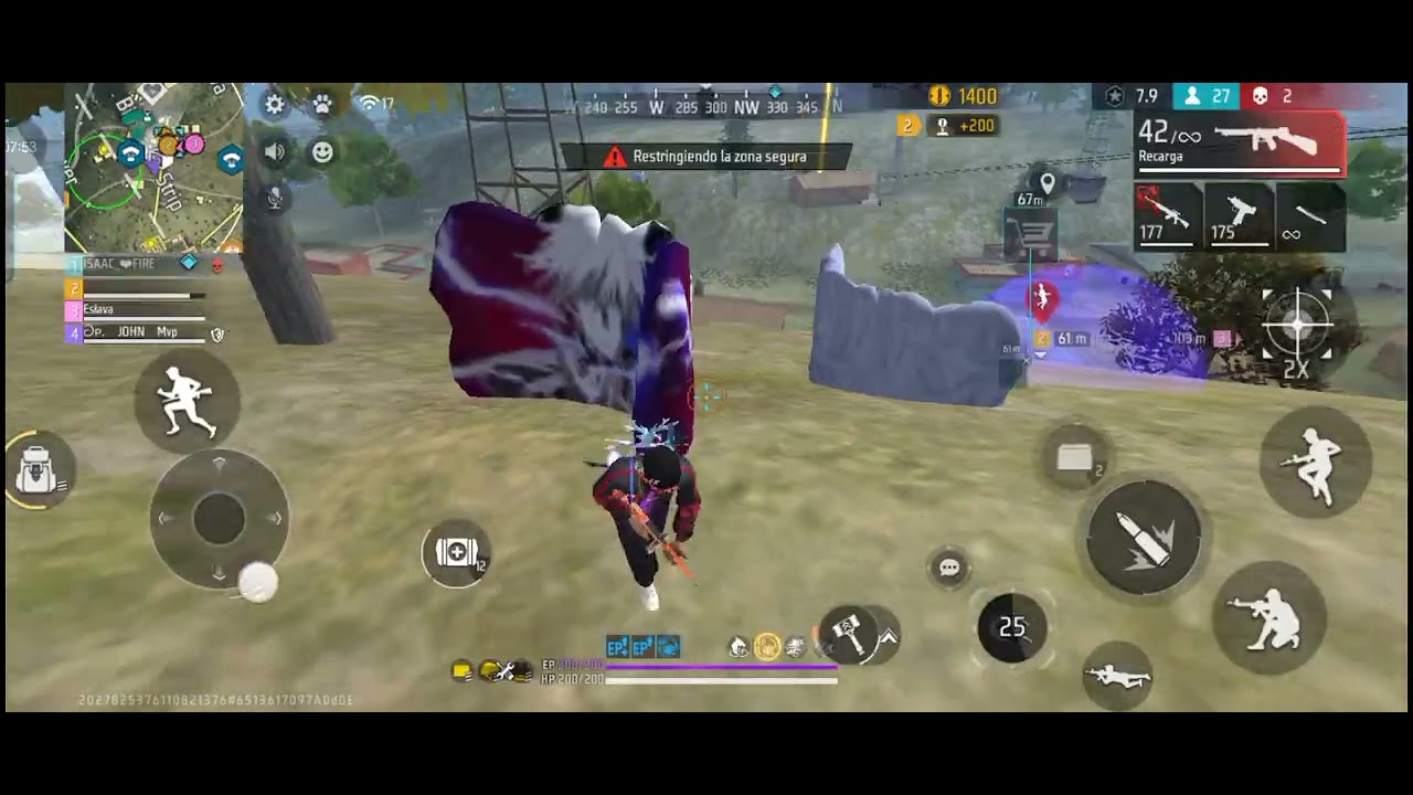 Jugando de soporte #parati #freefire 