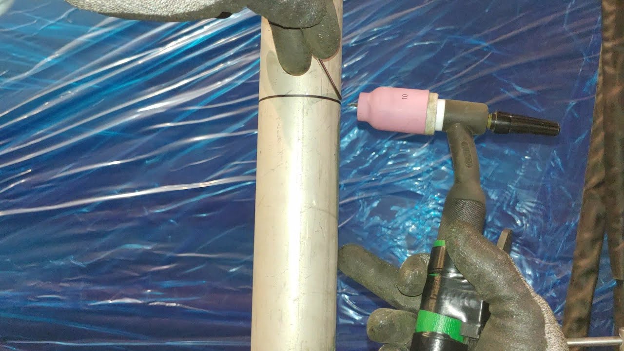 Мало кто знает секрет преодоления гравитации! Горизонтальная сварка TIG 2G