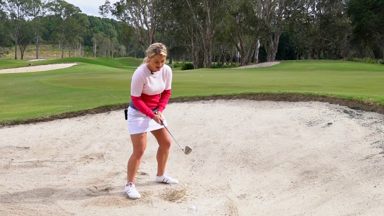 Australian Golf Digest TV - Annabel Rolley - Instruction - Fried Egg - Bunker