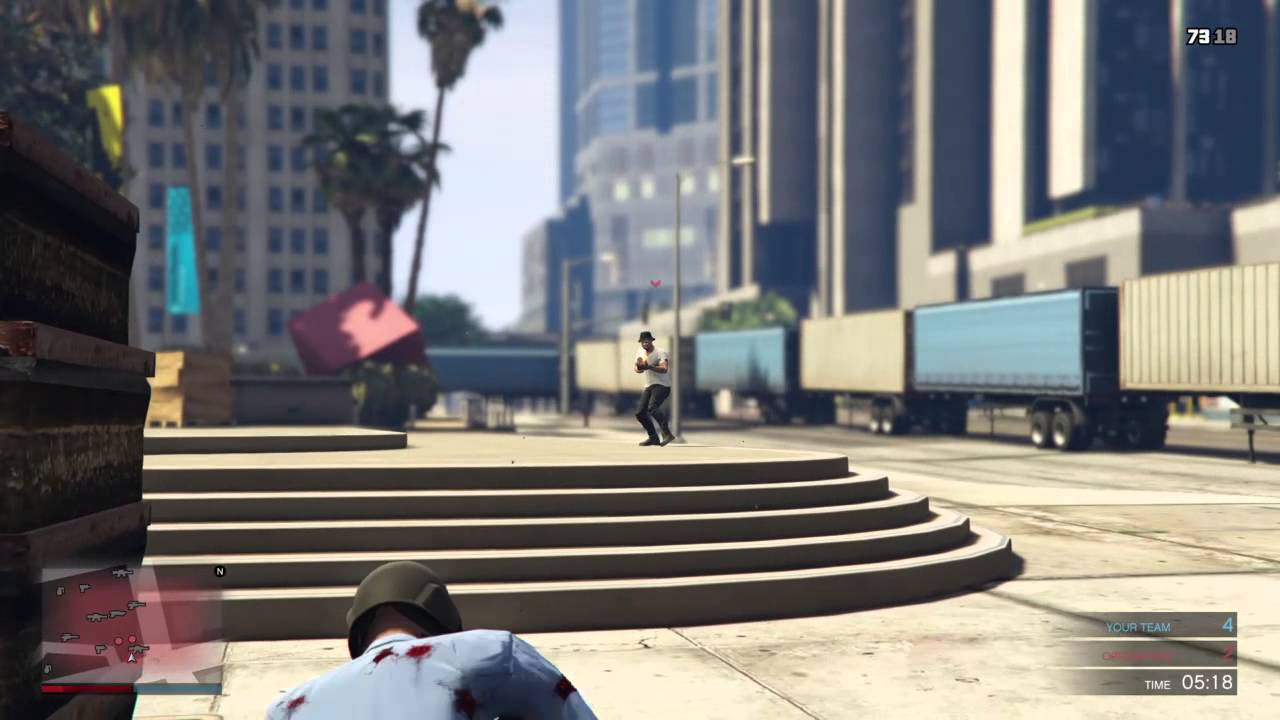 GTA V Online - Team Deathmatch Gameplay #2 - King Duncan VII