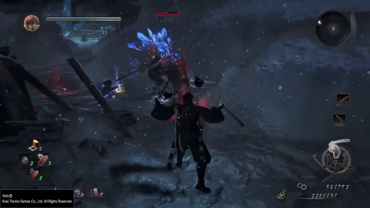 Nioh souls  Falling snow (Yuki Onna ) part 25