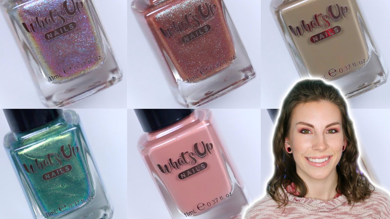 Whats Up Nails Geodes Collection Nail Polish Swatch & Review | JESSFACE90
