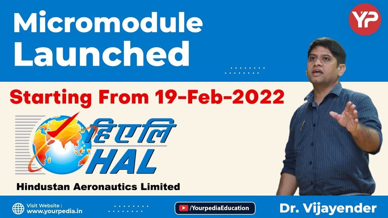HAL Exam Preparation Micromodule & Full Module Launched | HAL Exam preparation with YourPedia
