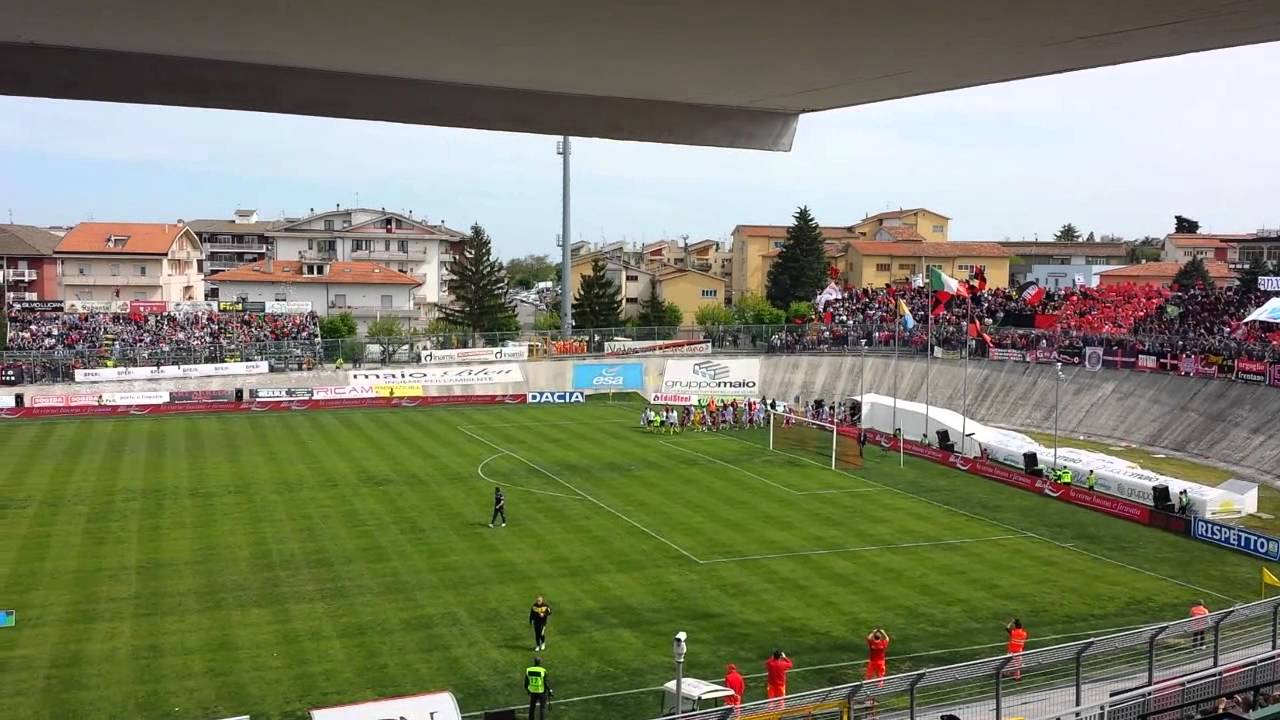 Lanciano - Pescara, il tifo